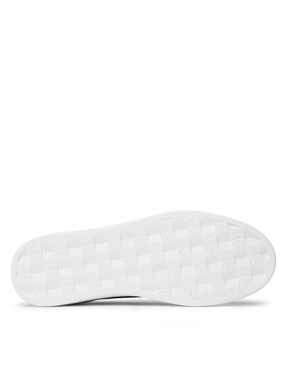Calvin Klein Jeans Tenisice Calvin Klein Jeans Classic Cupsole Laceup Mix Lth YW0YW01057 Crna