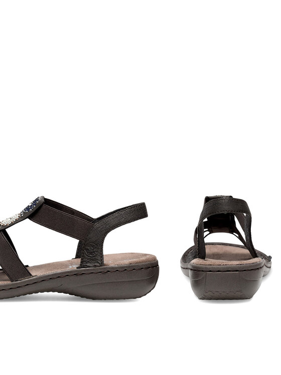 Rieker Sandale Rieker 608G9-47 Siva