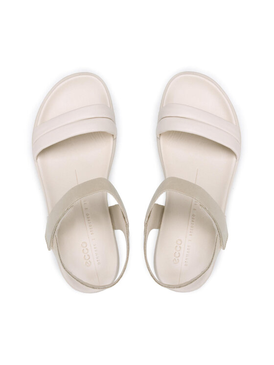 ECCO Sandały ECCO Flowt Wedge Lx W 27330359113 Beżowy