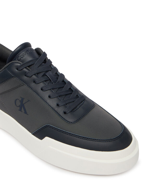 Calvin Klein Sneakers Calvin Klein Chunky Cups Laceup Oxf Mix Mat HM0HM02326 Blu scuro