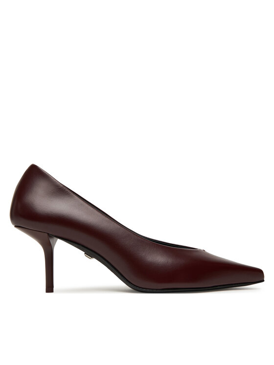 Max Mara Pantofi cu toc subțire Max Mara 2524526171600 Vișiniu