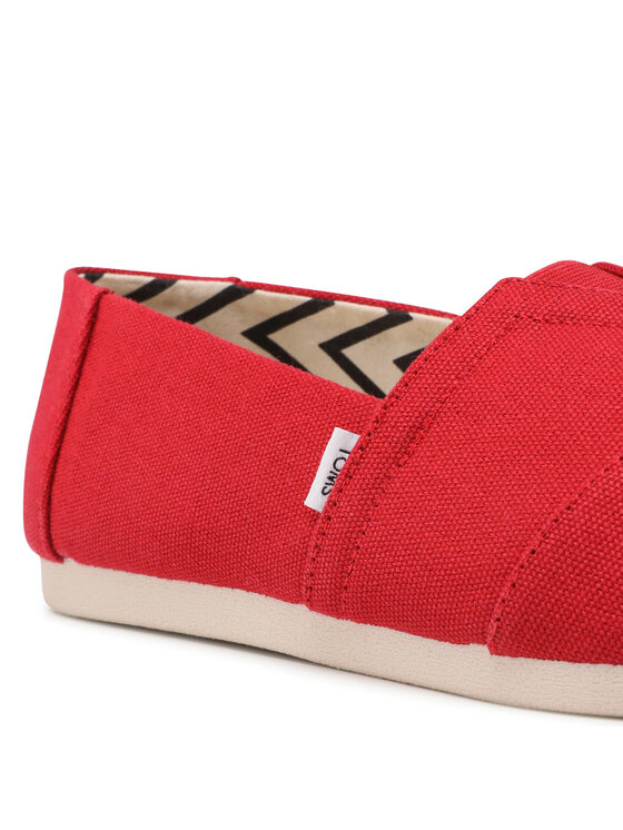 Toms Cipele Toms Alpargata 10017665 Crvena