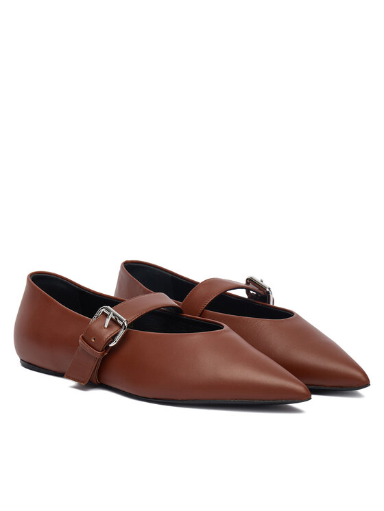 Weekend Max Mara Балетки Weekend Max Mara 2615521054650 Коричневий