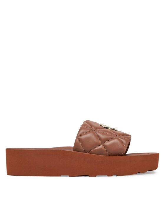 LOVE MOSCHINO Шльопанці LOVE MOSCHINO JA28014I1MIE0201 Коричневий