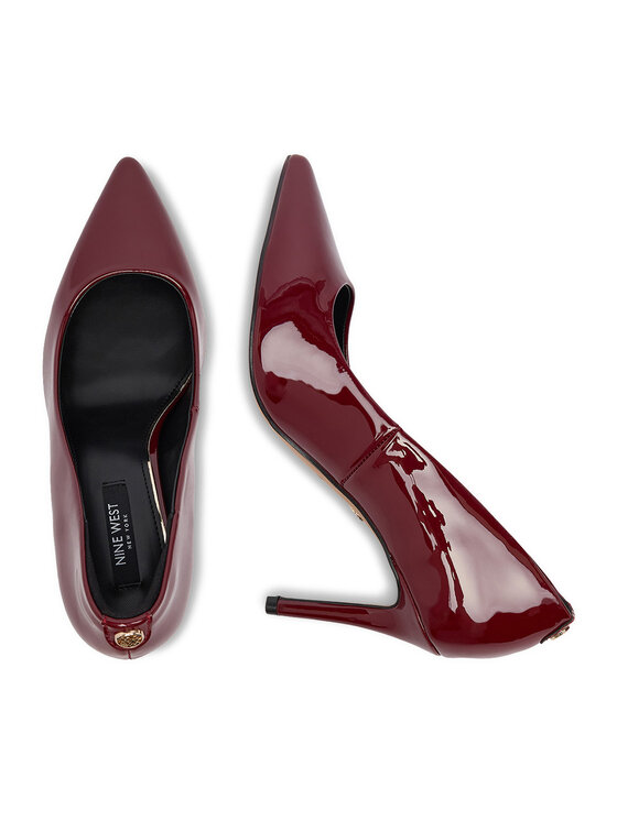 Nine West Pantofi cu toc subțire Nine West CEO-CD23029-1 Vișiniu