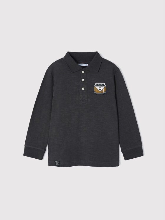 Mayoral Mayoral Поло 4177 Сірий Regular Fit