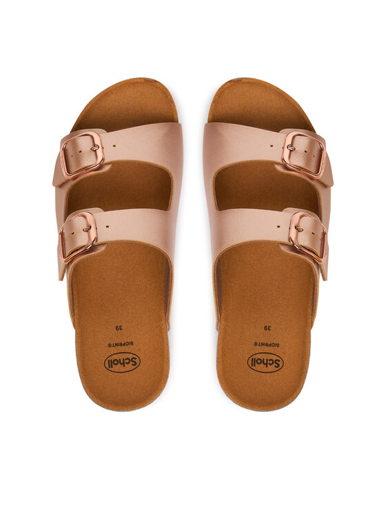 Scholl Шльопанці Scholl Harmony 2 Straps MF00808 Рожевий