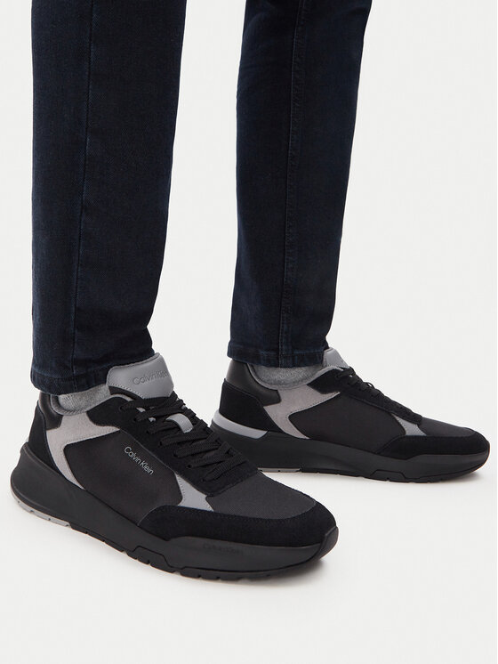 Calvin Klein Sneakers Calvin Klein City Runner Laceup Ny-Su HM0HM02308 Negru