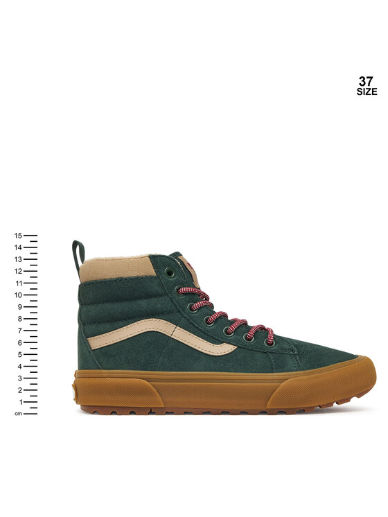 Vans Sneakersy Vans SK8 Hi Insulated VN000V92TD81 Zielony ciemny