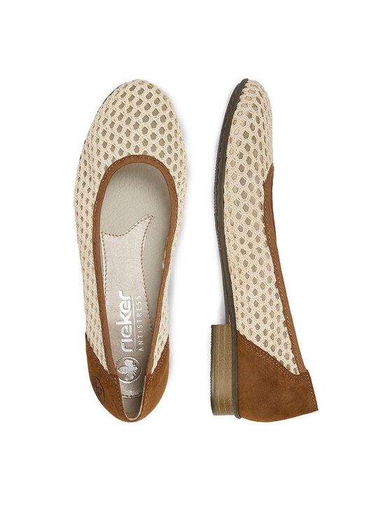Rieker Balerīnas Rieker CEO-51960-60 Gaiši bēša