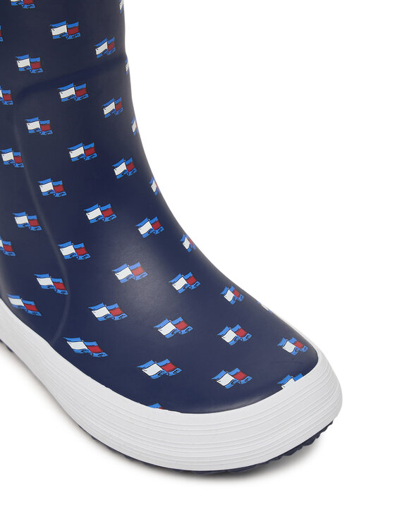 Tommy Hilfiger Gumijasti škornji Tommy Hilfiger Rain Boot T3XC-33922-1846 S Mornarsko modra
