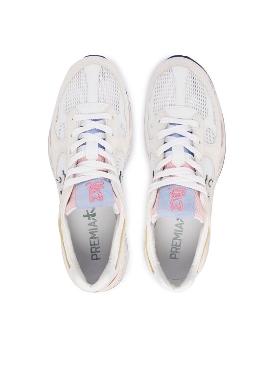 Premiata Sneakersy Premiata Mased Var 8206 Kremowy