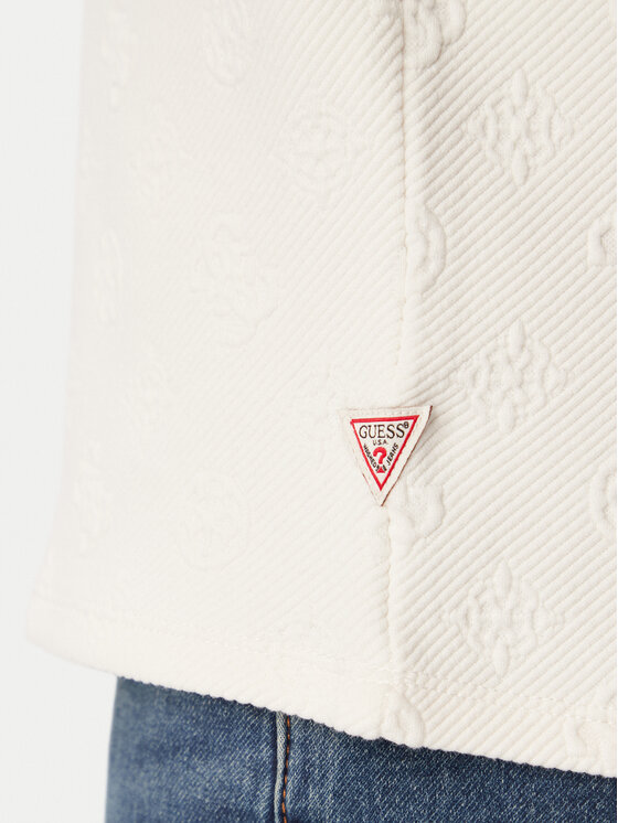 Guess Guess Camiseta M6BP31 K6723 Crema Regular Fit