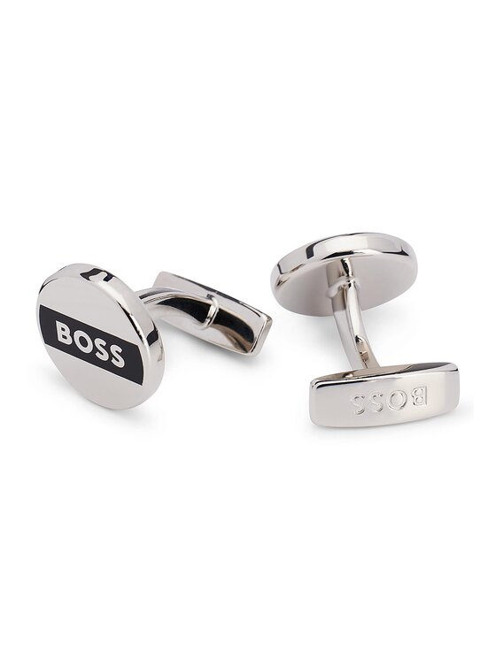 BOSS Mandzsettagombok Boss 50491919 Ezüst