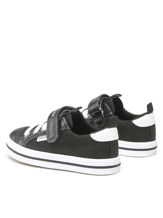 Geox Sneakersy Geox Jr Ciak Girl J3504I01054C9999 M Černá