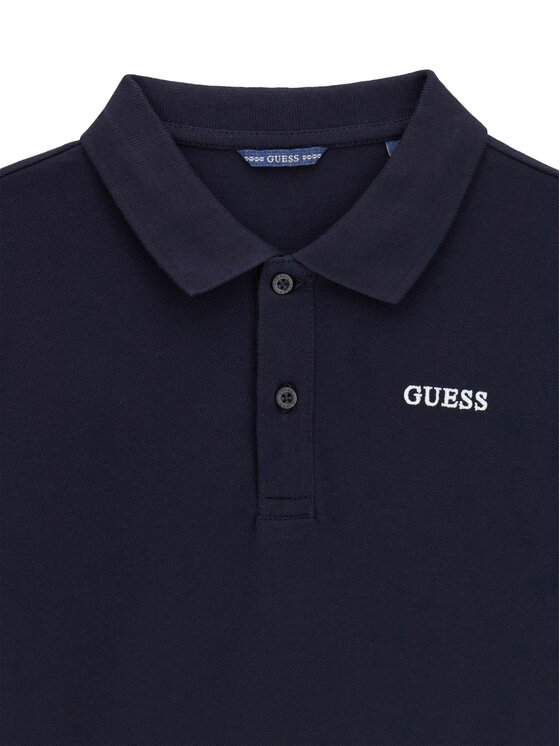 Guess Guess Polo L6YP04 K3999 Azul marino Regular Fit