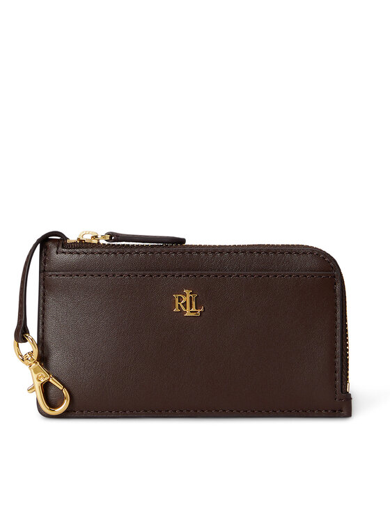 LAUREN RALPH LAUREN Etui za kreditne kartice LAUREN RALPH LAUREN 432P10421008 Smeđa