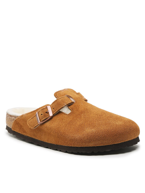 Birkenstock Тапочки Birkenstock Boston 1001140 Коричневий