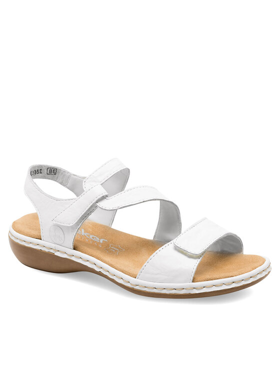 Rieker Sandali Rieker 659C7-80 Bianco