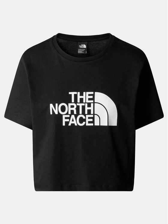 The North Face The North Face T-shirt Easy NF0A87NA Crna Relaxed Fit