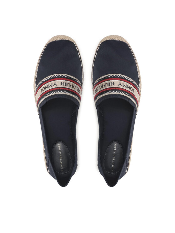 Tommy Hilfiger Espadrilles Tommy Hilfiger Th Artisanal Espadrille FW0FW05779 Sötétkék