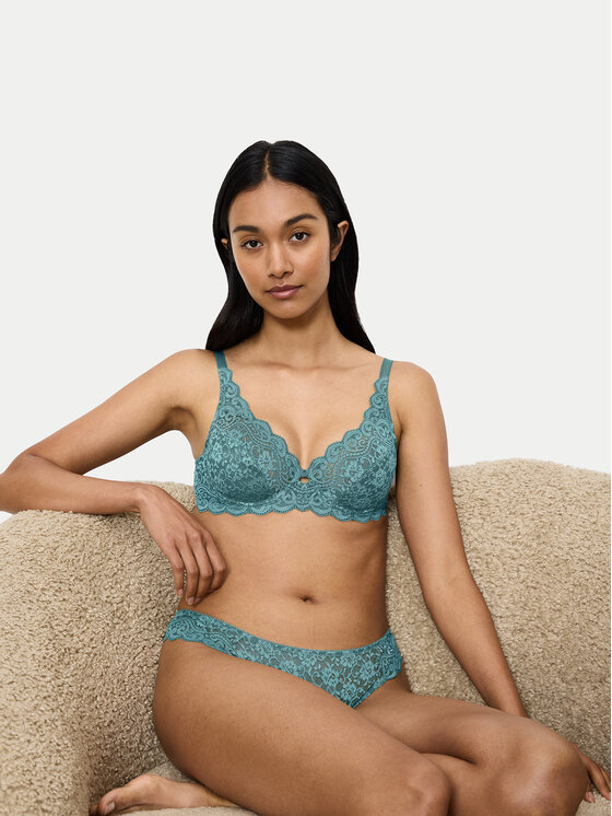 Triumph Triumph Бюстгальтер з підкладкою Amourette 10209574 Бірюзовий