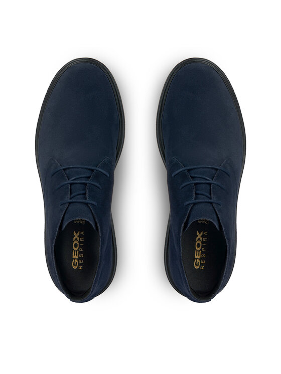 Geox Šnurovacia obuv Geox U Ottavio U16DCB 00022 C4002 Tmavomodrá