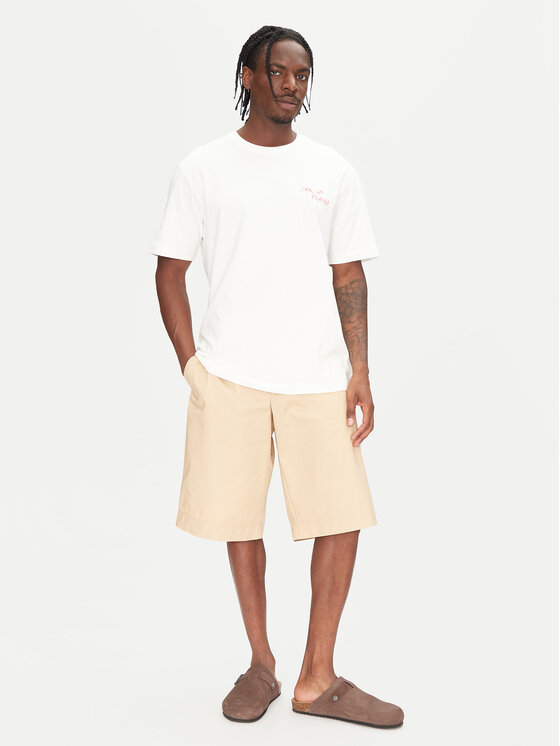 Only & Sons Only & Sons Футболка Milo 22034452 Білий Relaxed Fit