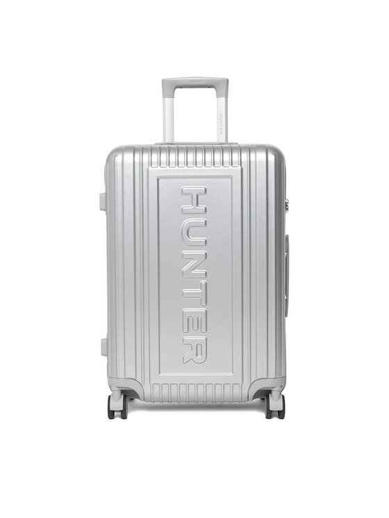 Hunter Valiză medie Hunter CWBEO-HUNTER-M-002-08 Argintiu