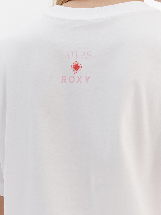 Roxy Roxy Camiseta ERJZT05899 Blanco Regular Fit