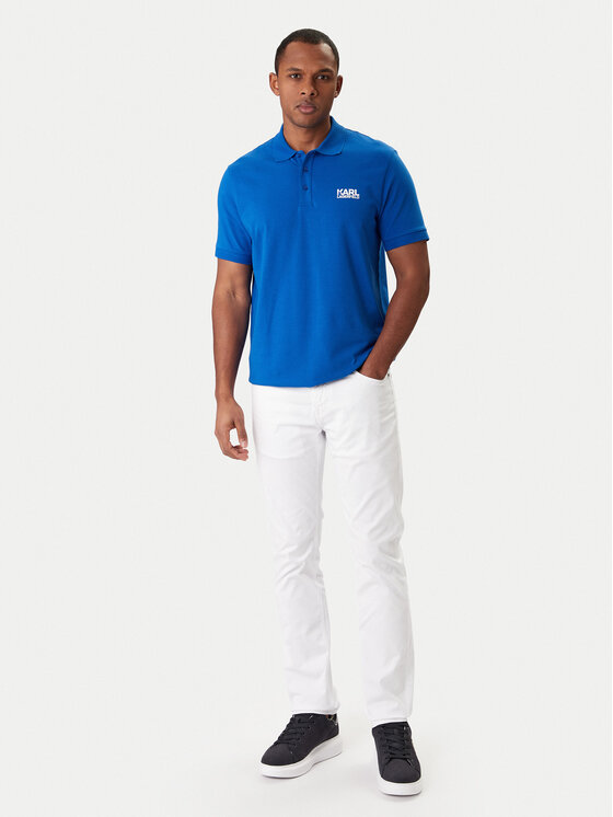 KARL LAGERFELD KARL LAGERFELD Polo 745780 561235 Azul Regular Fit