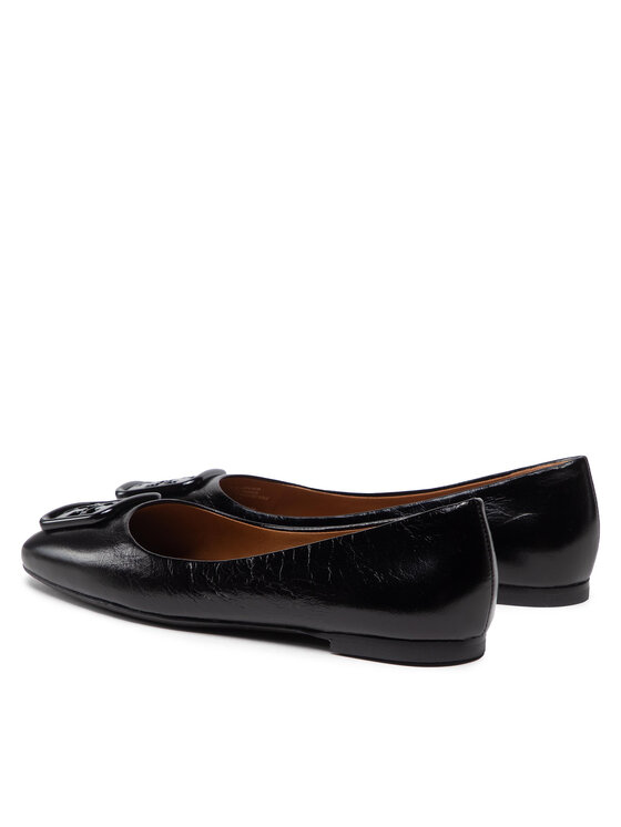 Tory Burch Балетки Tory Burch Georgia Ballet 86721 Чорний