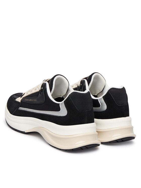 Tommy Hilfiger Tenisice Tommy Hilfiger Th Sporty Chic Runner FW0FW09187 Crna