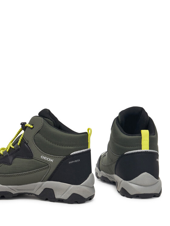 Geox Trzewiki Geox J Magnetar Boy B Abx J463ZC 050FU C0914 S Zielony ciemny