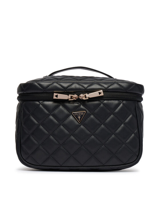 Guess Pochette per cosmetici Guess Juliet Travel TWQN24 56039 Nero