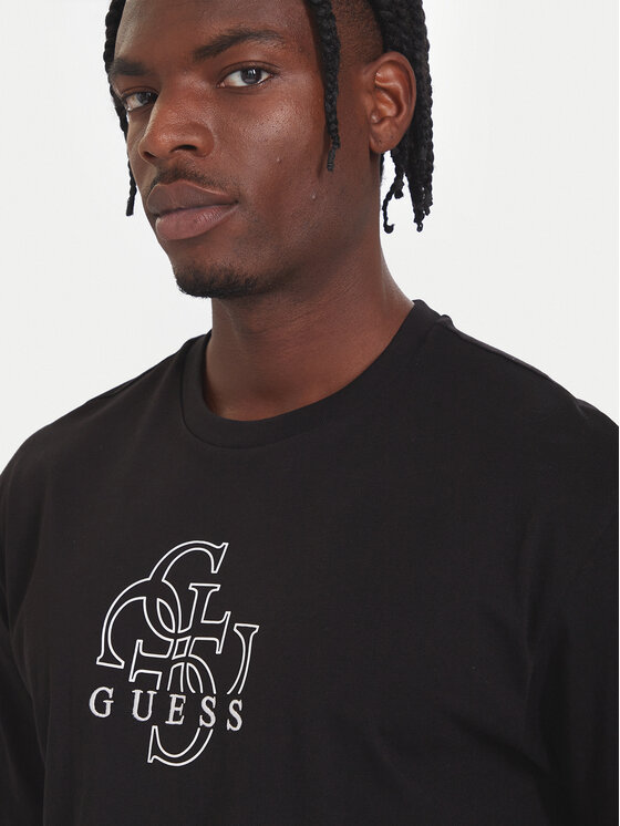 Guess Guess Camiseta M5BI76 I3Z14 Negro Relaxed Fit