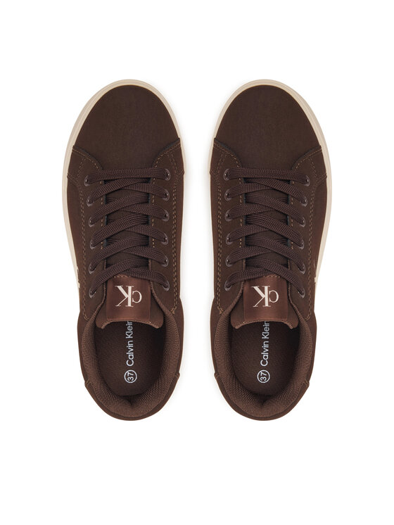Calvin Klein Sneakersy Calvin Klein V3X9-83472-0315 S Tmavě hnědá