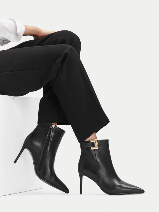 GINO ROSSI Polokozačky Gino Rossi EO-LUIZA-C001X-1 Černá