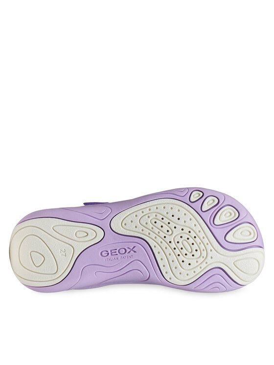 Geox Sneakersy Geox J Foot-Run Girl J65PCA 06K9J C8R2M S Fioletowy