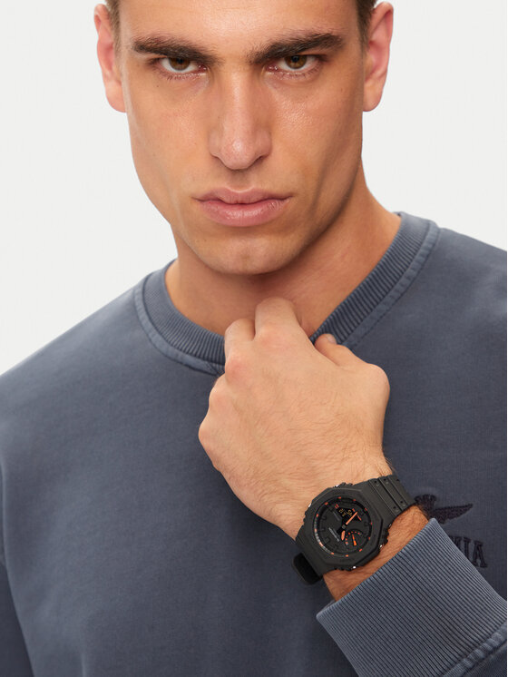 G-Shock Hodinky G-Shock GA-2100-1A4ER Čierna