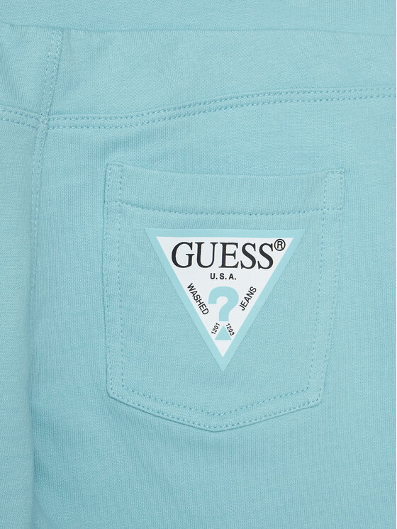 Guess Guess Набір футболка і спортивні шорти N6GG00 K8HM4 Голубий Regular Fit
