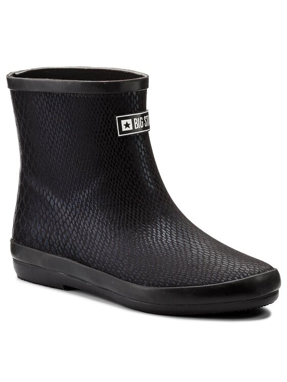 Big Star Shoes Gumicsizma Big Star Shoes AA274958 Fekete