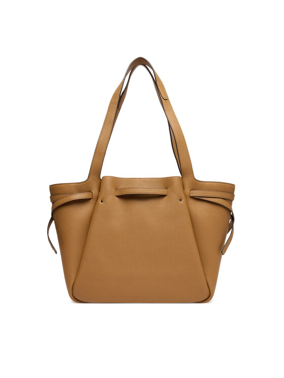 Tory Burch Torebka Tory Burch Romy Tote 163388 Brązowy