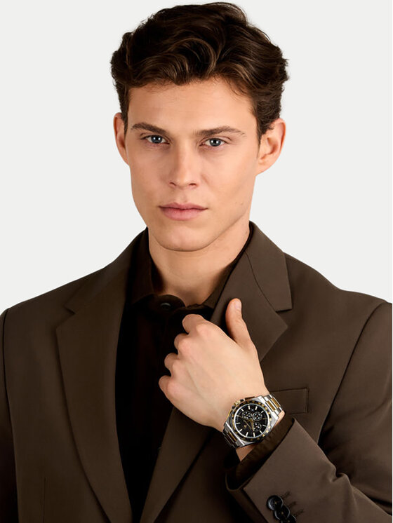 Maserati Hodinky Maserati Velocitá Chronograph R8873652003 Strieborná