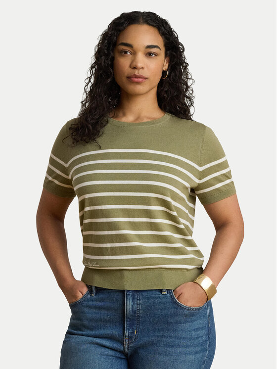 LAUREN RALPH LAUREN LAUREN RALPH LAUREN Camiseta Eyelah 200P13973001 Verde Regular Fit