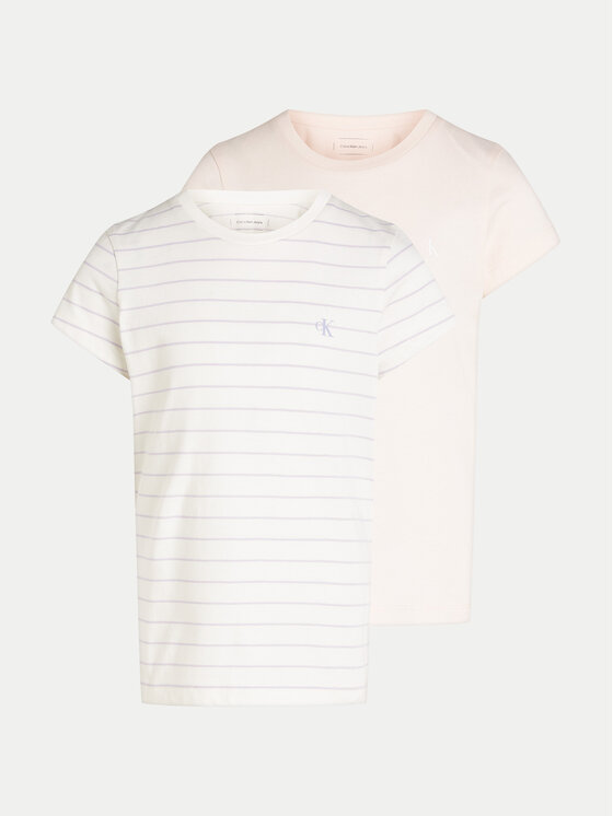 Calvin Klein Jeans Calvin Klein Jeans Komplet t-shirt majic﻿ IG0IG02867 Pisana Slim Fit