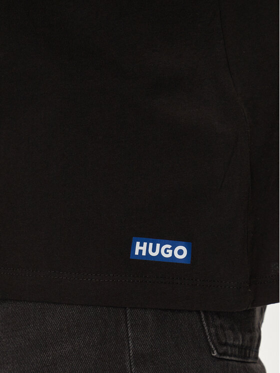 HUGO HUGO Комплект футболок Naolo 50522382 Чорний Regular Fit