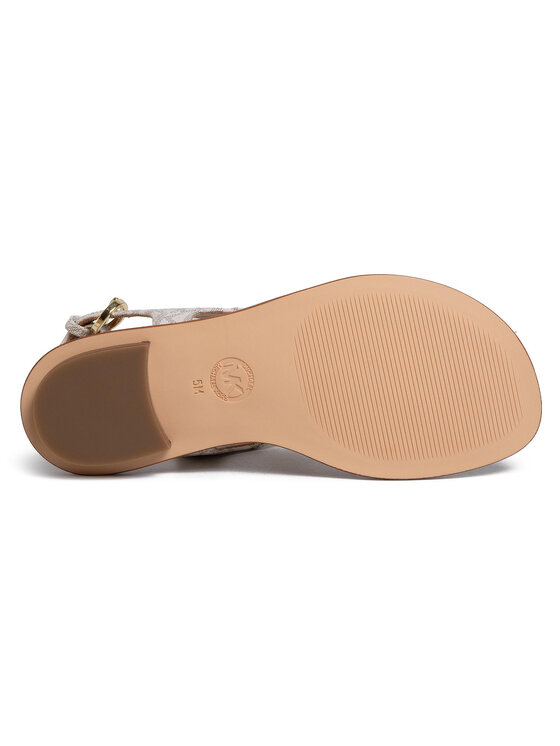 MICHAEL Michael Kors Sandály MICHAEL Michael Kors Mini Mk Logo 40R5MKFA1B Béžová