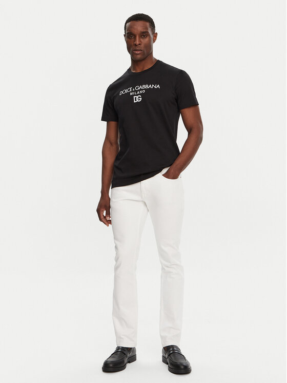 Dolce&Gabbana Dolce&Gabbana Футболка G8PD7Z G7B9X Чорний Regular Fit