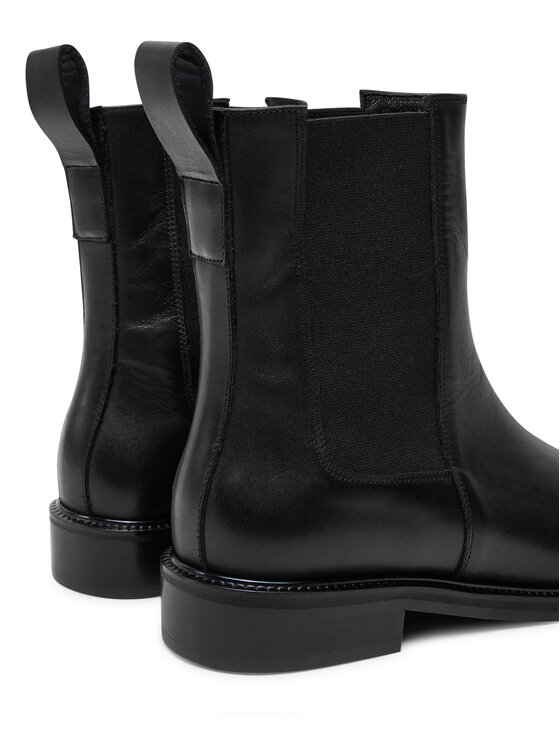 R.Polański Kotníková obuv s elastickým prvkem R.Polański 1868 Černá